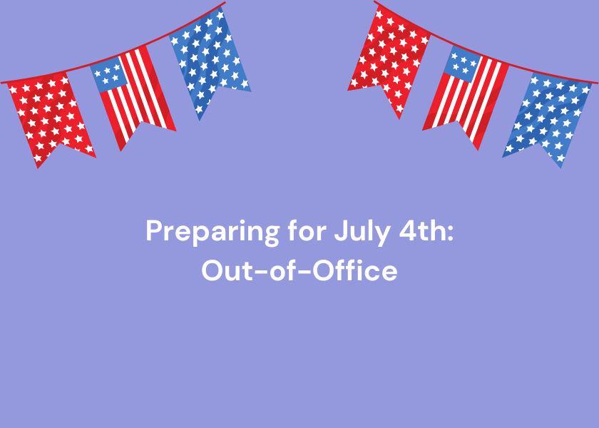 Using Threadly to inform clients about July 4th on Slack
